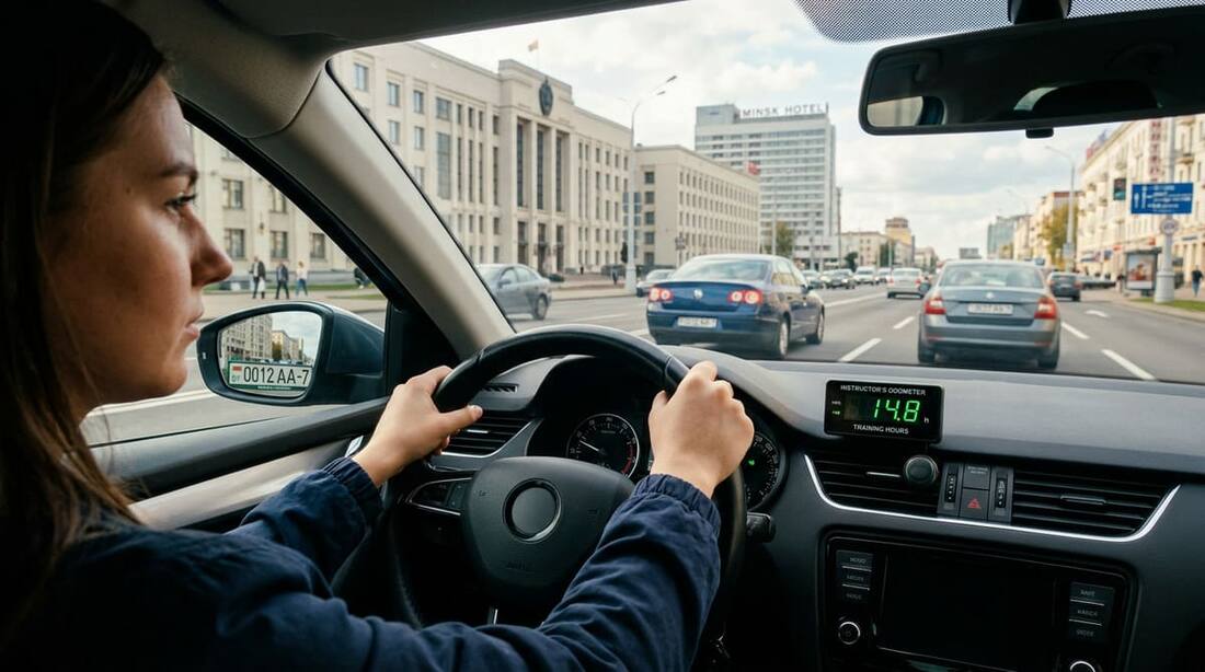 Сколько вождения нужно для уверенной езды по городу