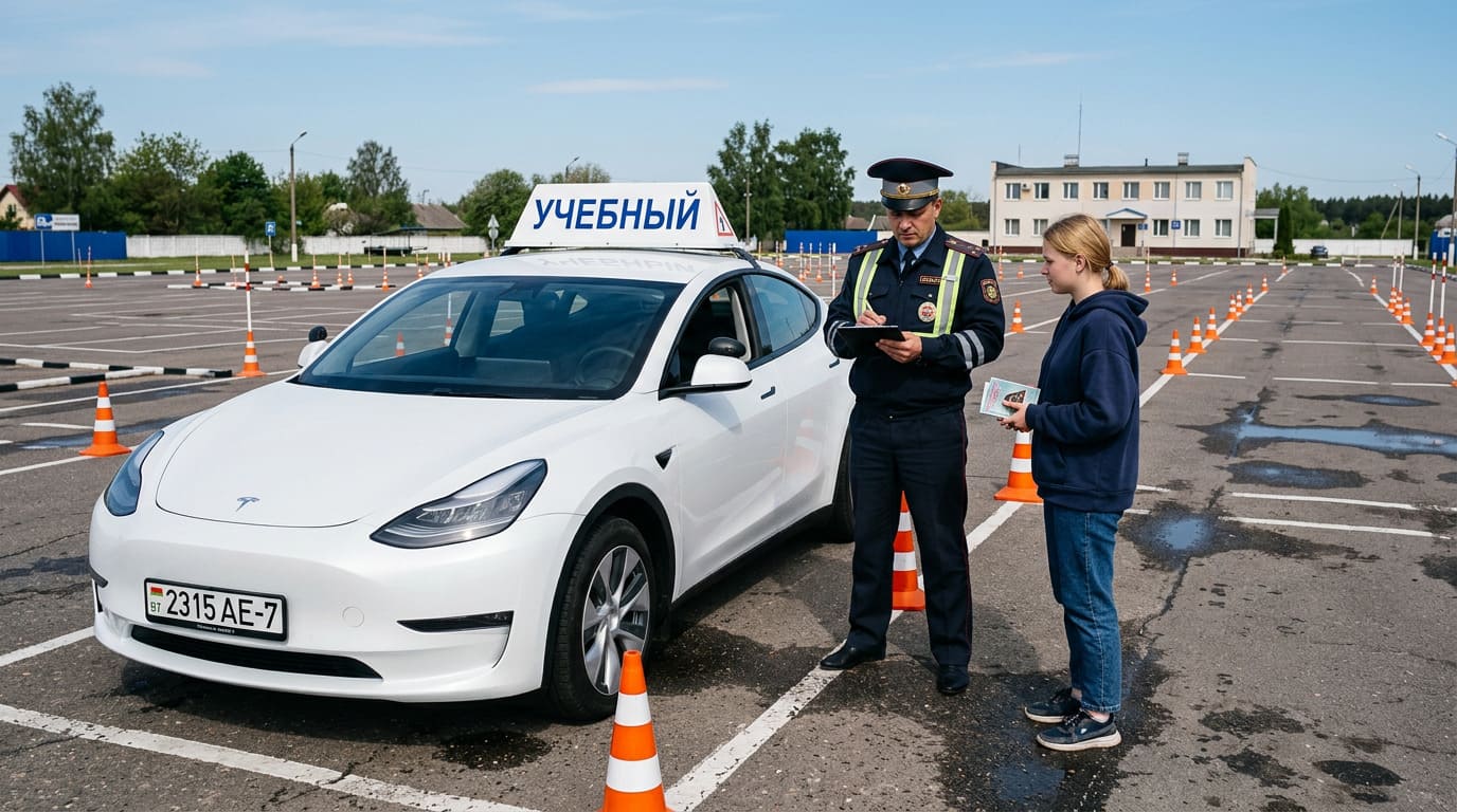 Экзамен в ГАИ на электромобиле и автомате: права, ограничения, советы