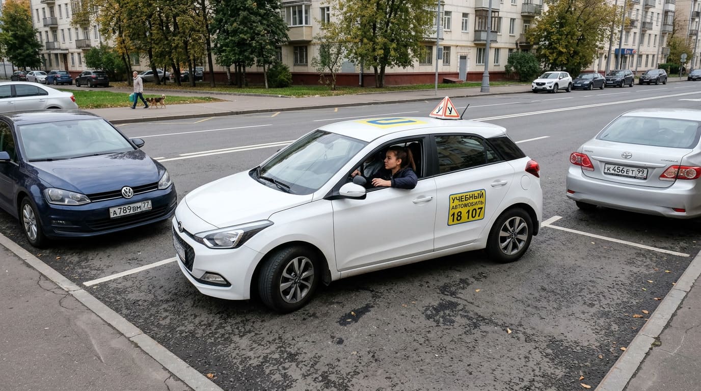 Уверенная парковка и маневры — пошаговые упражнения